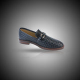 Handmade HZ Woven Loafers Coal