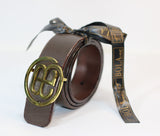 Chestnut Handmade Cow Leather Belt