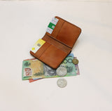 Handmade HZ Chestnut Cardholder Wallet