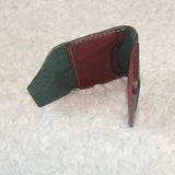 Lomya Hand Made Green Croc Card Holder