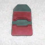 Lomya Hand Made Green Croc Card Holder