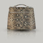 Handmade HZ Yellowish Snake Printed Boly Bag