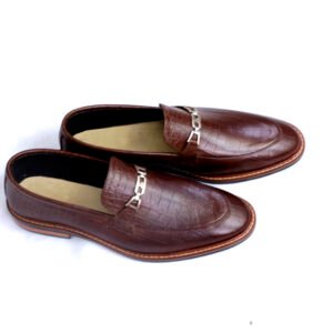 Hzr handmade loafer shoes.